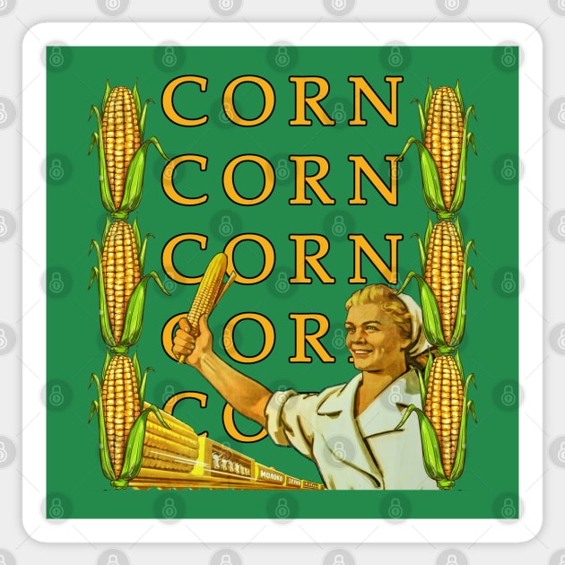 Corn Sticker by lilmousepunk